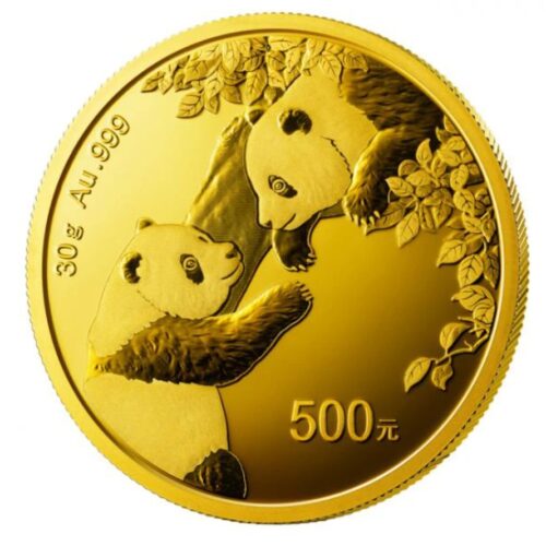 Goldmünzen kaufen China Panda 30 g 2023