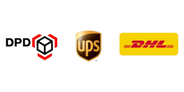 Die Versandpartner von Edelmetallhaus Krone: UPS, DHL und DPD