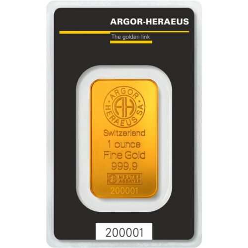 Gold kaufen Argor Heraeus 1 oz