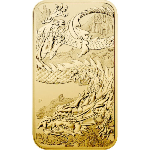 1 oz Dragon Rectangle 2023 Goldmünzen kaufen