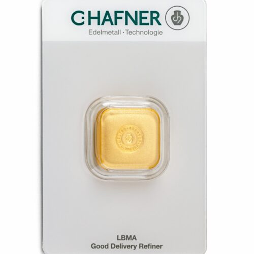 Goldbarren kaufen C.Hafner 50 g (gegossen)