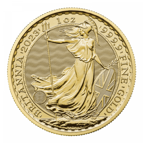 Goldmünzen kaufen Britannia 1 oz 2023 KC