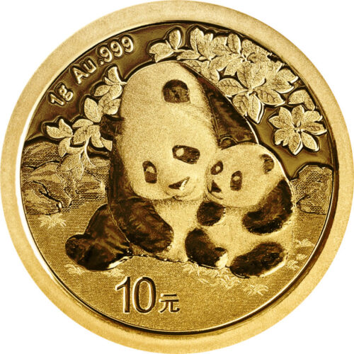 Goldmuenzen kaufen China Panda 2024 1 g